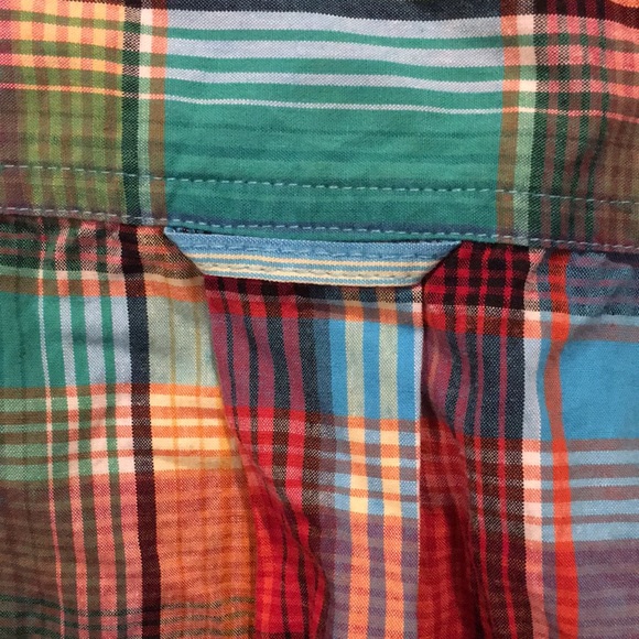 Roper Bright Plaid Country Western Button Up Shirt Long Sleeved Mens 2XL Resale - Picture 13 of 16